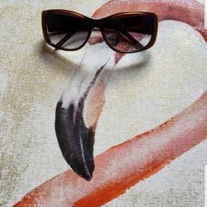 Fossil ANGEL PS3729700 Sunglasses Brown Gold